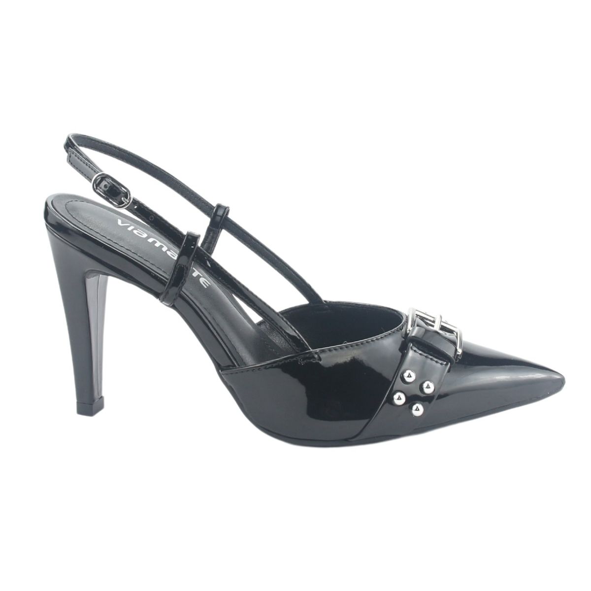 VIA MARTE - Zapatos casuales Mujer Negro Casual Via Marte 044-014-03
