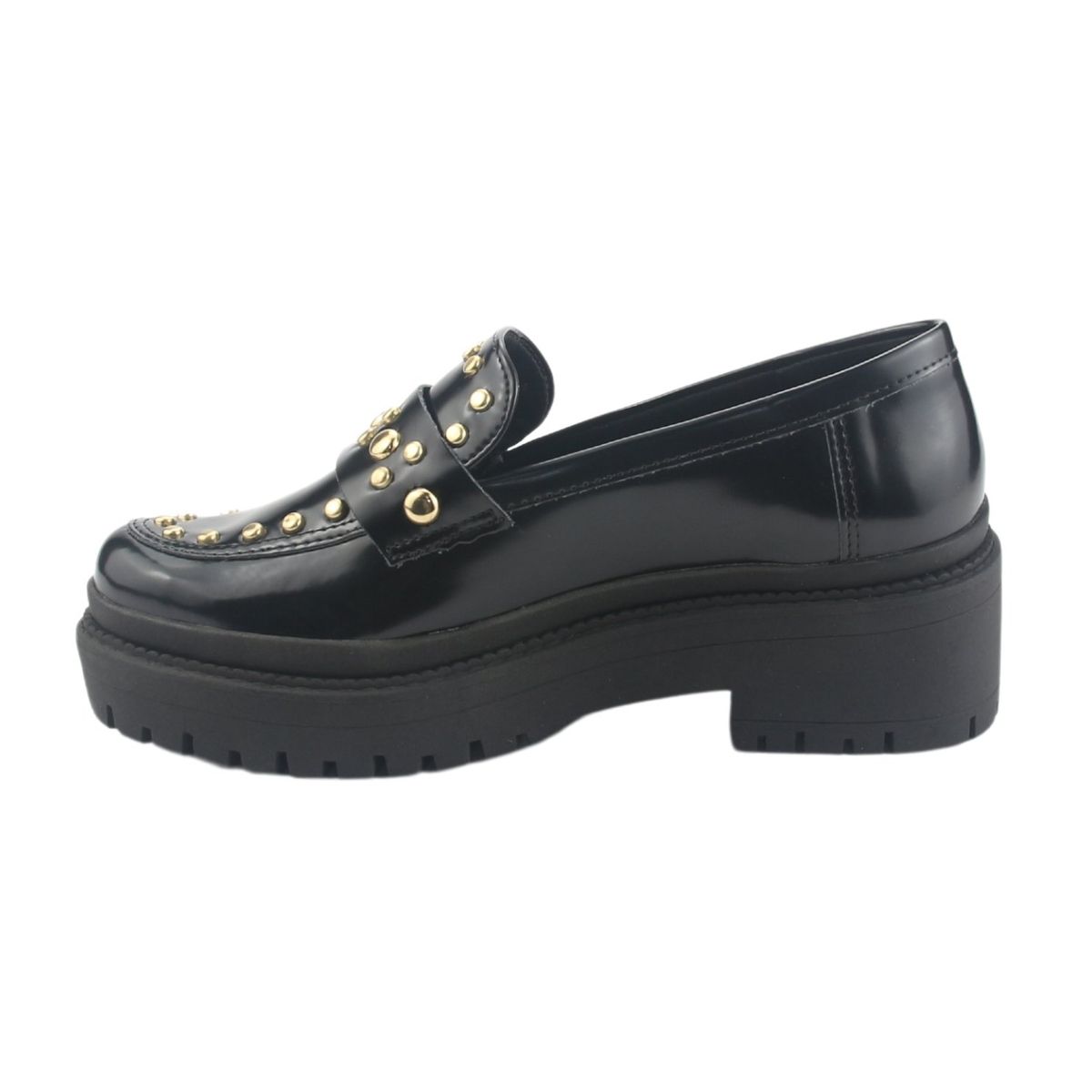 VIA MARTE - Mocasines Mujer Negro Casual Via Marte 013-005-01