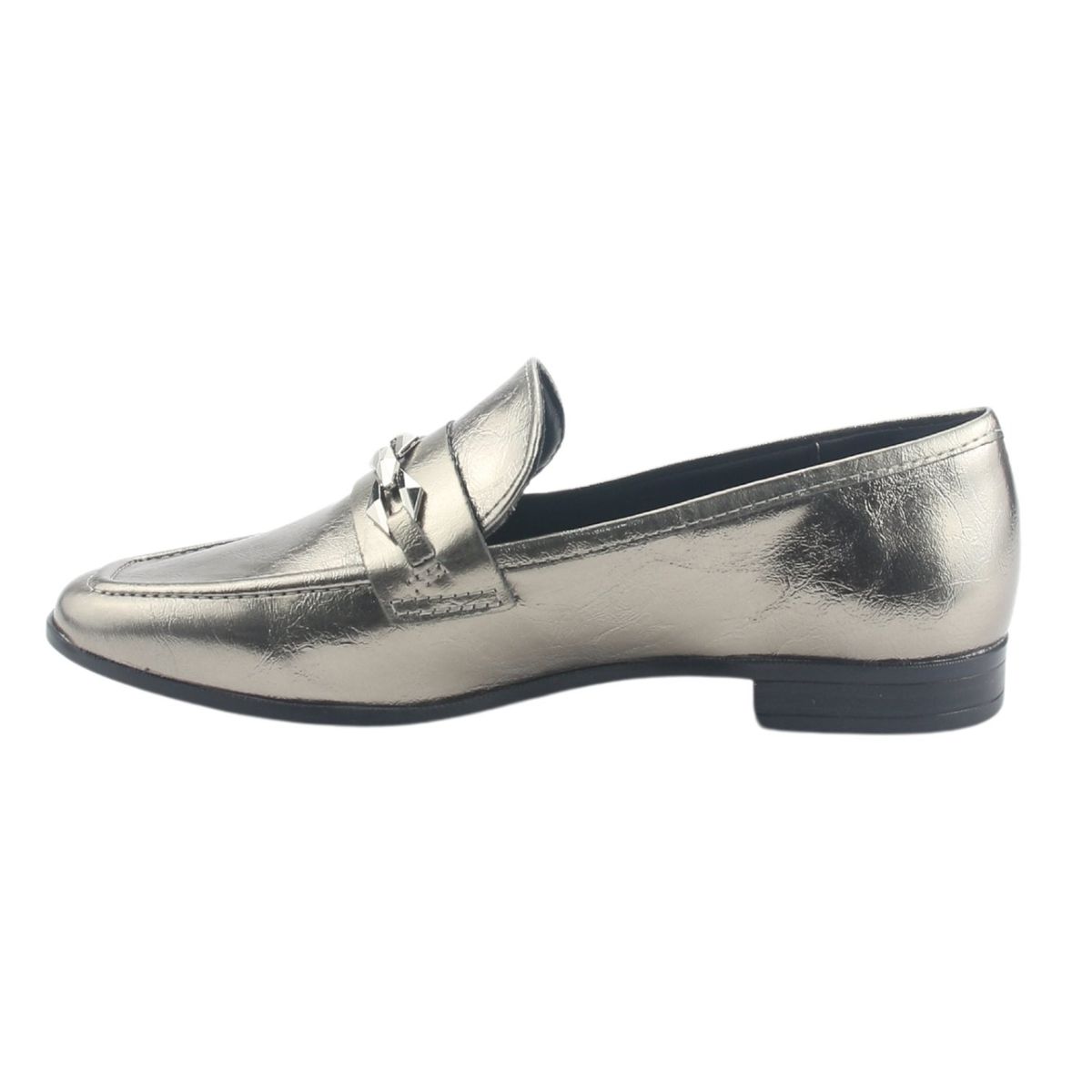 VIA MARTE - Mocasines Mujer Plata Casual Via Marte 075-007-01