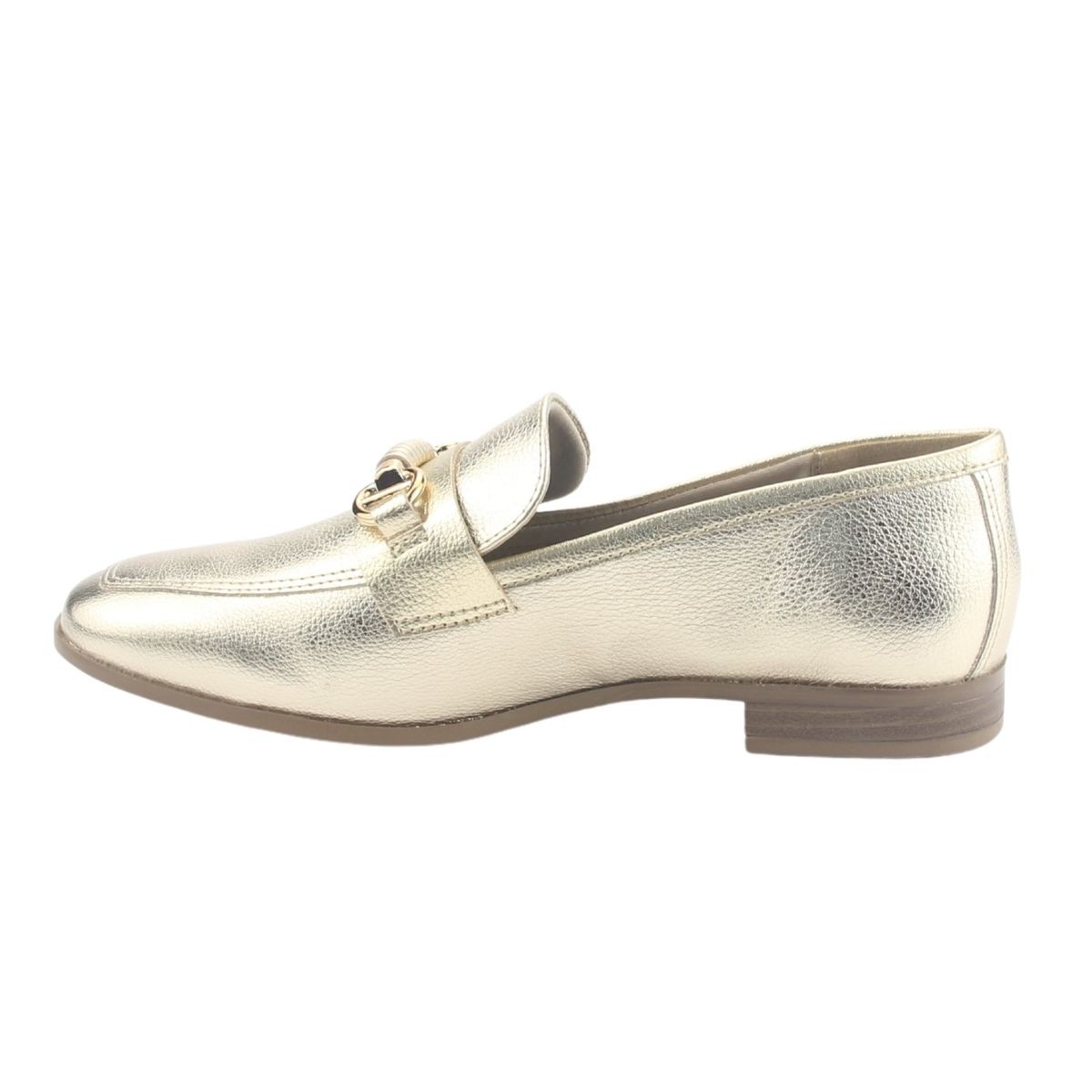 VIA MARTE - Mocasines Mujer Dorado Casual Via Marte 075-009-01