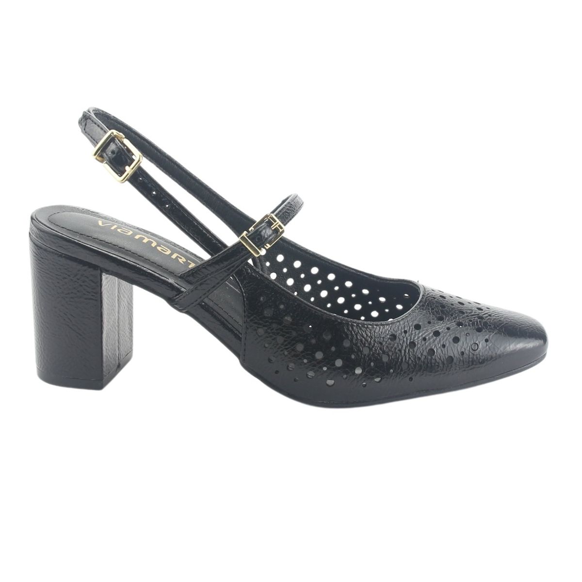 VIA MARTE - Zapatos casuales Mujer Negro Casual Via Marte 153-007-01