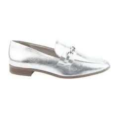 VIA MARTE - Mocasines Mujer Plata Casual 075-007-01