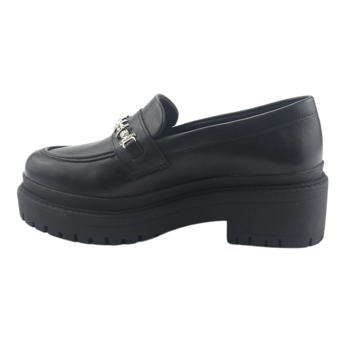 VIA MARTE - Mocasines Mujer Negro Casual Via Marte 013-003-01