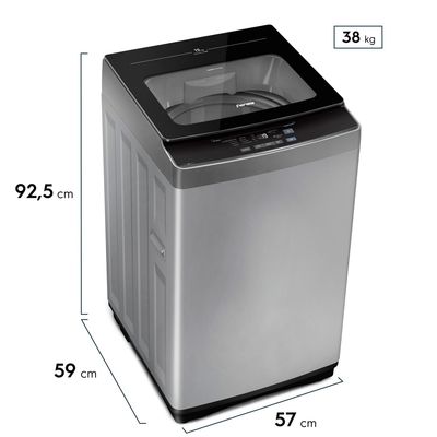 Imagen 2 del producto Lavadora Automática 12Kg Carga Superior Control Tiempo Premium Care 12SZ Gris