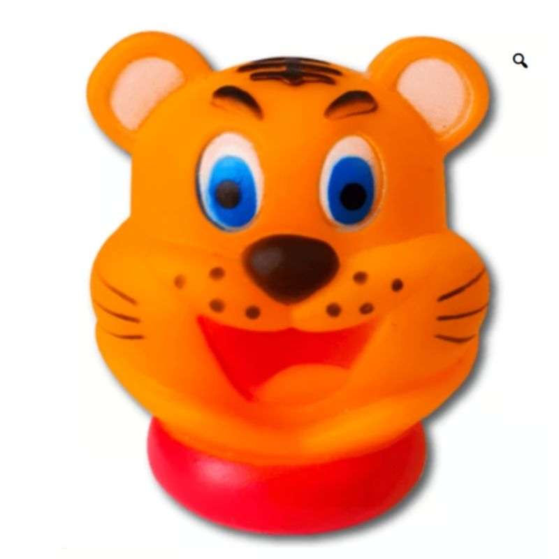 GENERICO - Juguete Para Mascota Silicona En Forma De Tigre Sonido