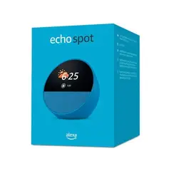 AMAZON - Echo Spot 2024 - Parlante Inteligente Con Alexa - Azul
