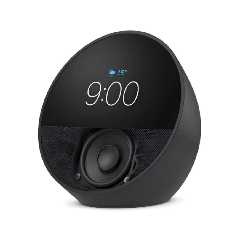 AMAZON - Amazon Echo Spot 2024 - Parlante Inteligente Con Alexa - Negro