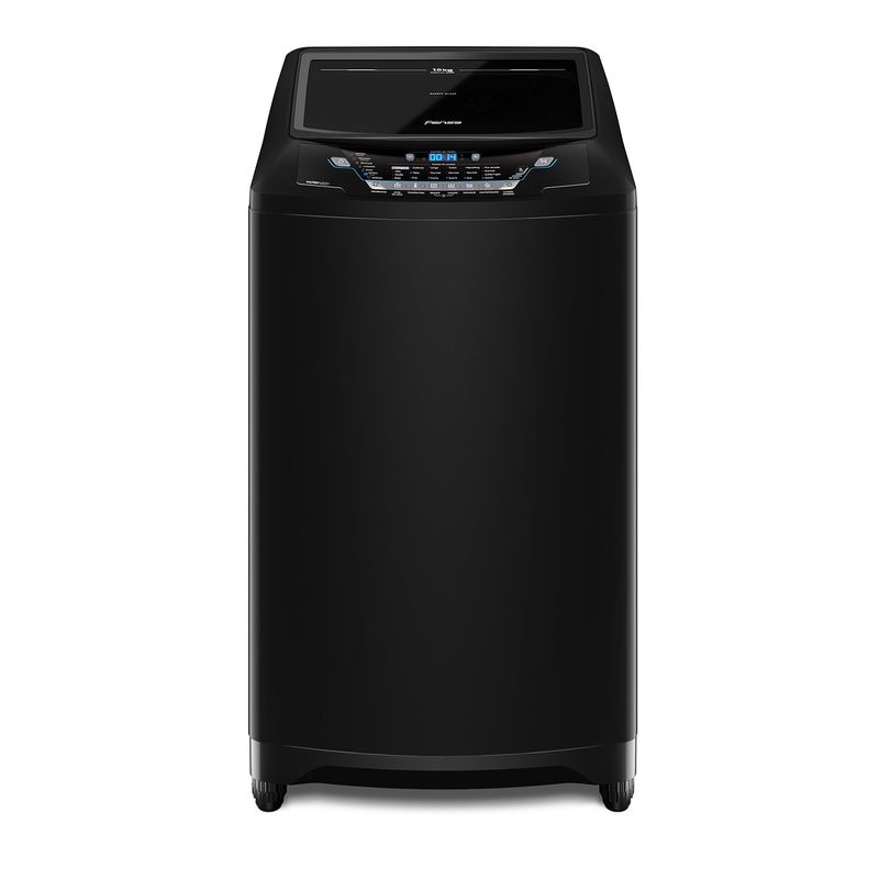 FENSA - Lavadora Automática Fensa 18Kg Carga Superior Ahorro de Agua Premium Care 18 Negra