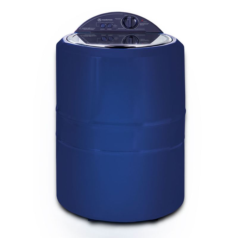 MADEMSA - Lavadora Semi Automática Mademsa Carga Superior Calefactor Twister 5300 Azul