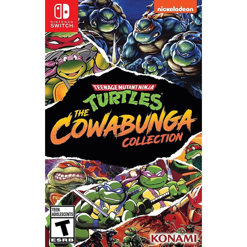 NINTENDO - Teenage Mutant Ninja Turtles Cowabunga Collection Nintendo Switch Fisico