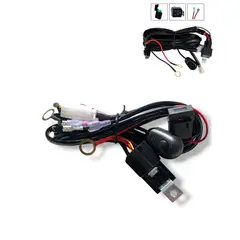 GENERICO - Kit Cableado Ramal Instalacion Neblineros Led Con Boton