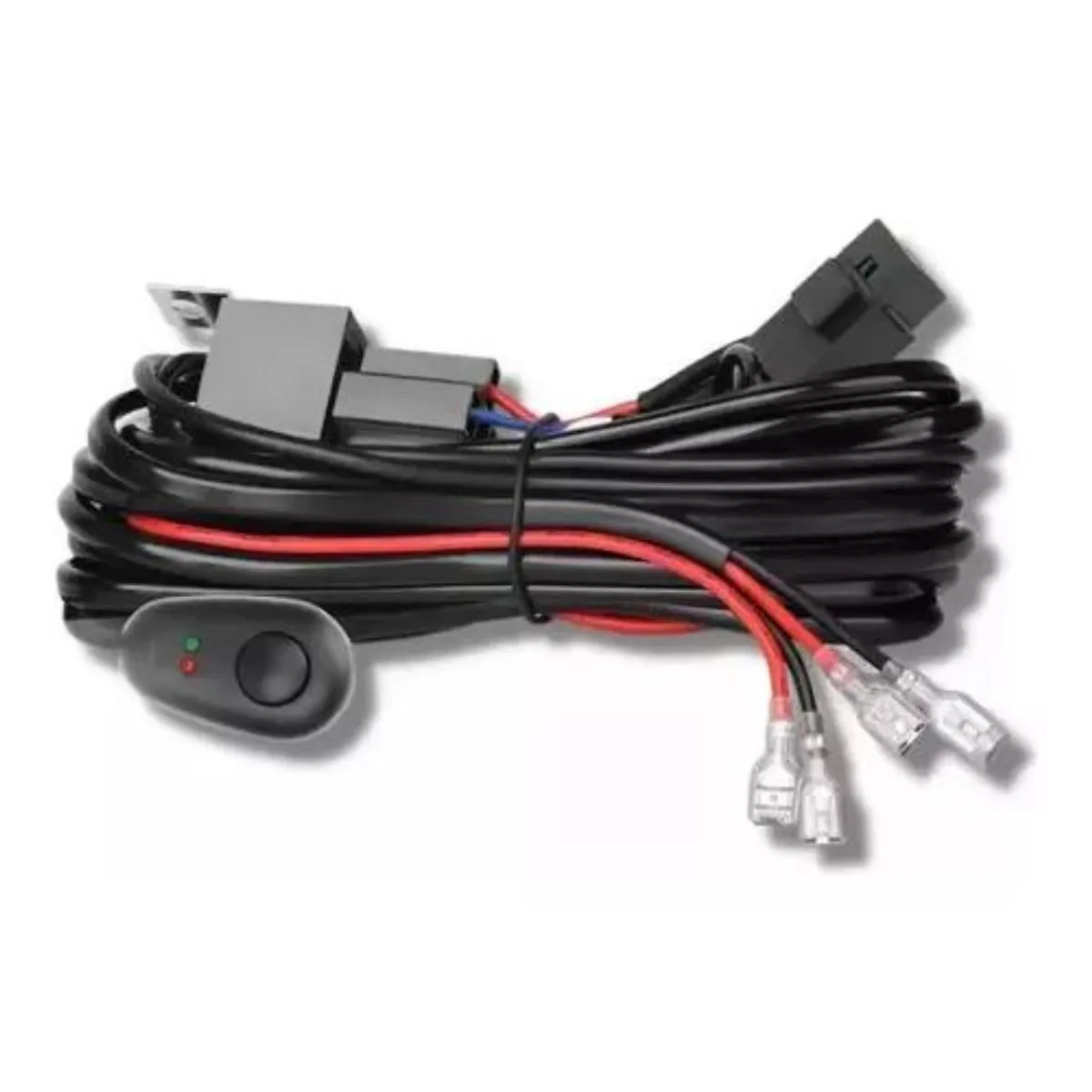 GENERICO - Kit Cableado Ramal Instalacion Neblineros Led Con Boton