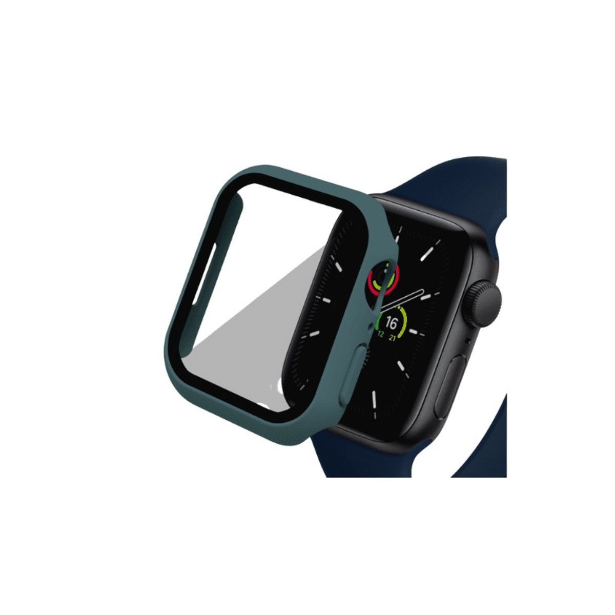 PINEAPPLESTORE - Case Apple Watch con Lámina Verde 42mm