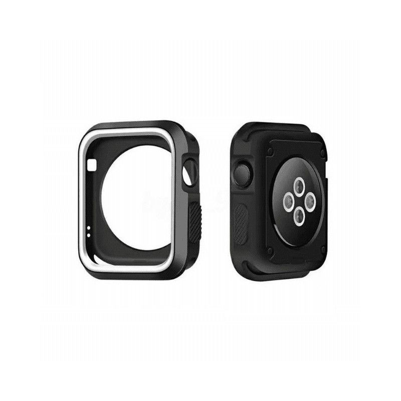 PINEAPPLESTORE - Case Apple Watch NegroBlanco 41mm