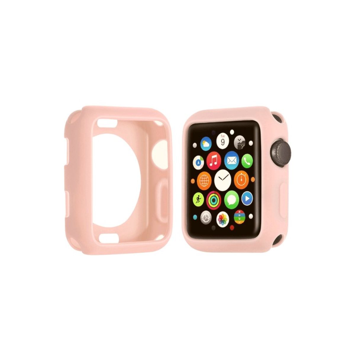 PINEAPPLESTORE - Case Apple Watch Rosado Pastel 42mm