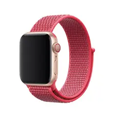 PINEAPPLESTORE - Pulsera para Apple Watch Nylon Fucsia 42-44-45-49mm