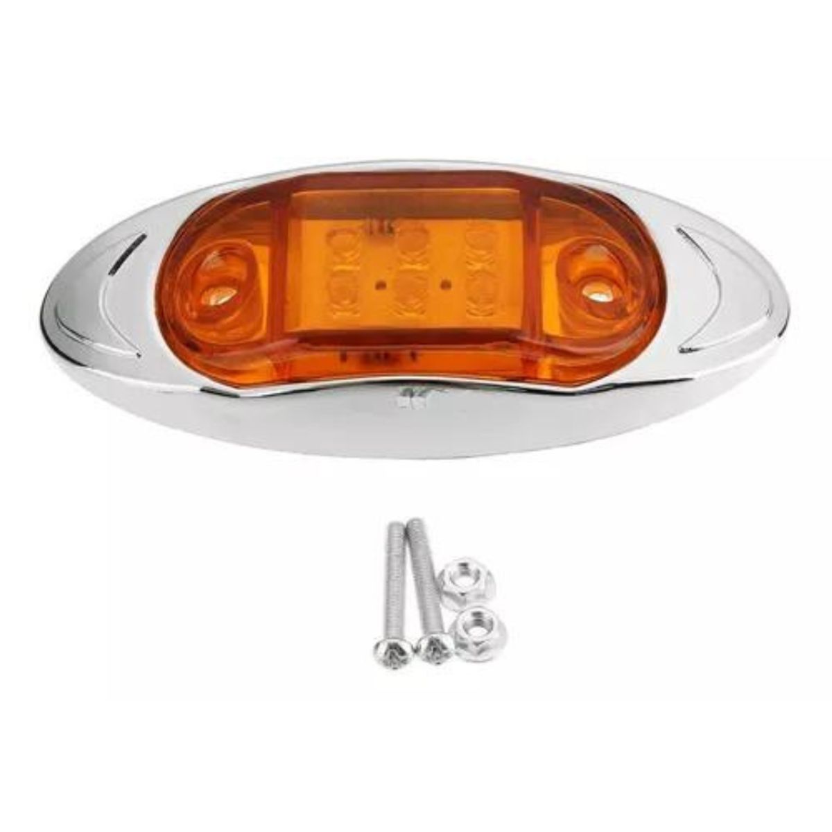 GENERICO - Pack 2 Intermitentes Laterales Universales Color Amarilla