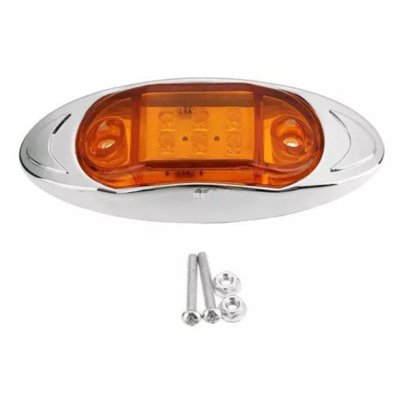 GENERICO - Pack 2 Intermitentes Laterales Universales Color Amarilla