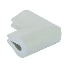 GENERICO - Protección Anti Golpes De Goma Para Esquinas Niños BLANCO