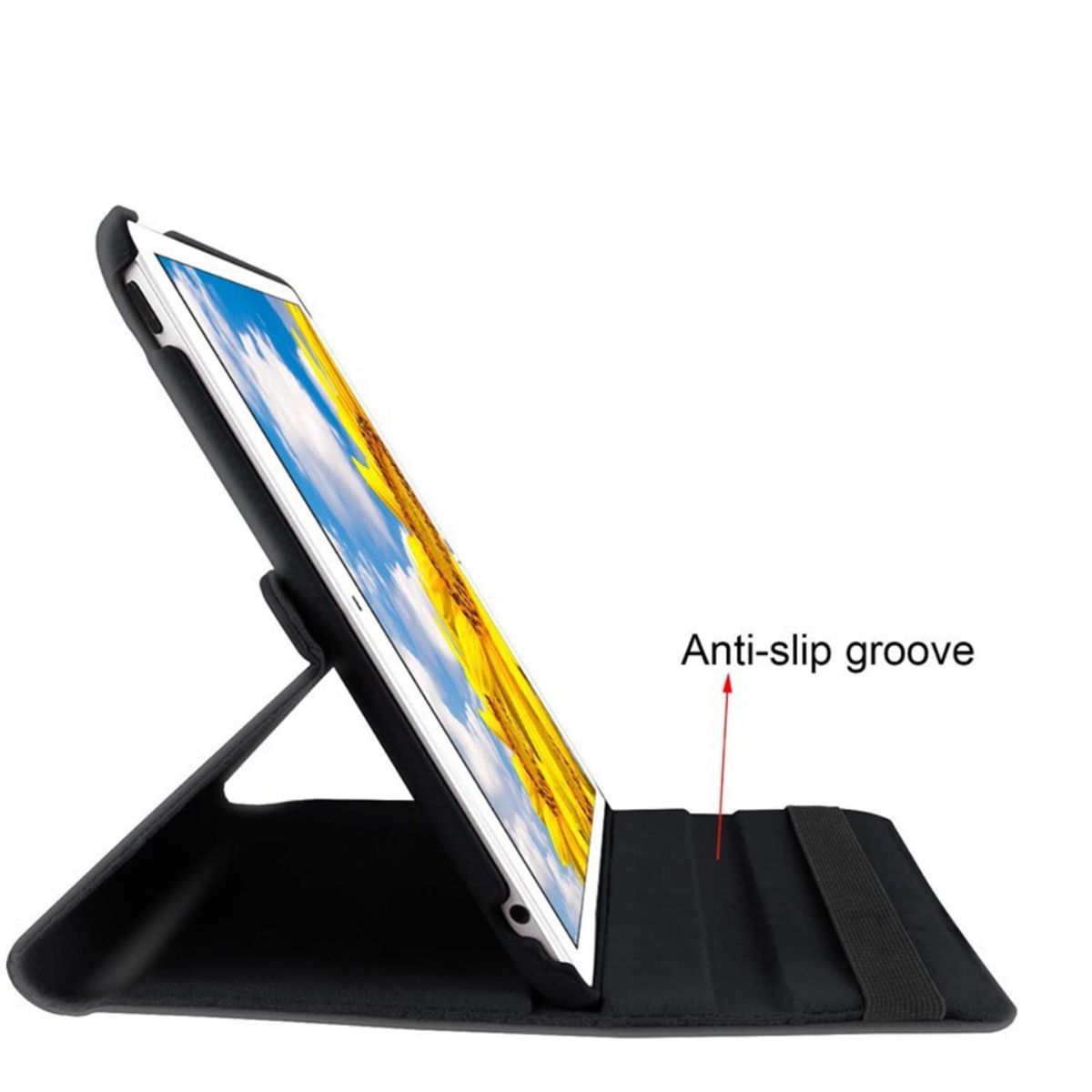 JOIGO - Funda Giratoria Para Tablet Lenovo M10 10.1 X605 X505 Negro