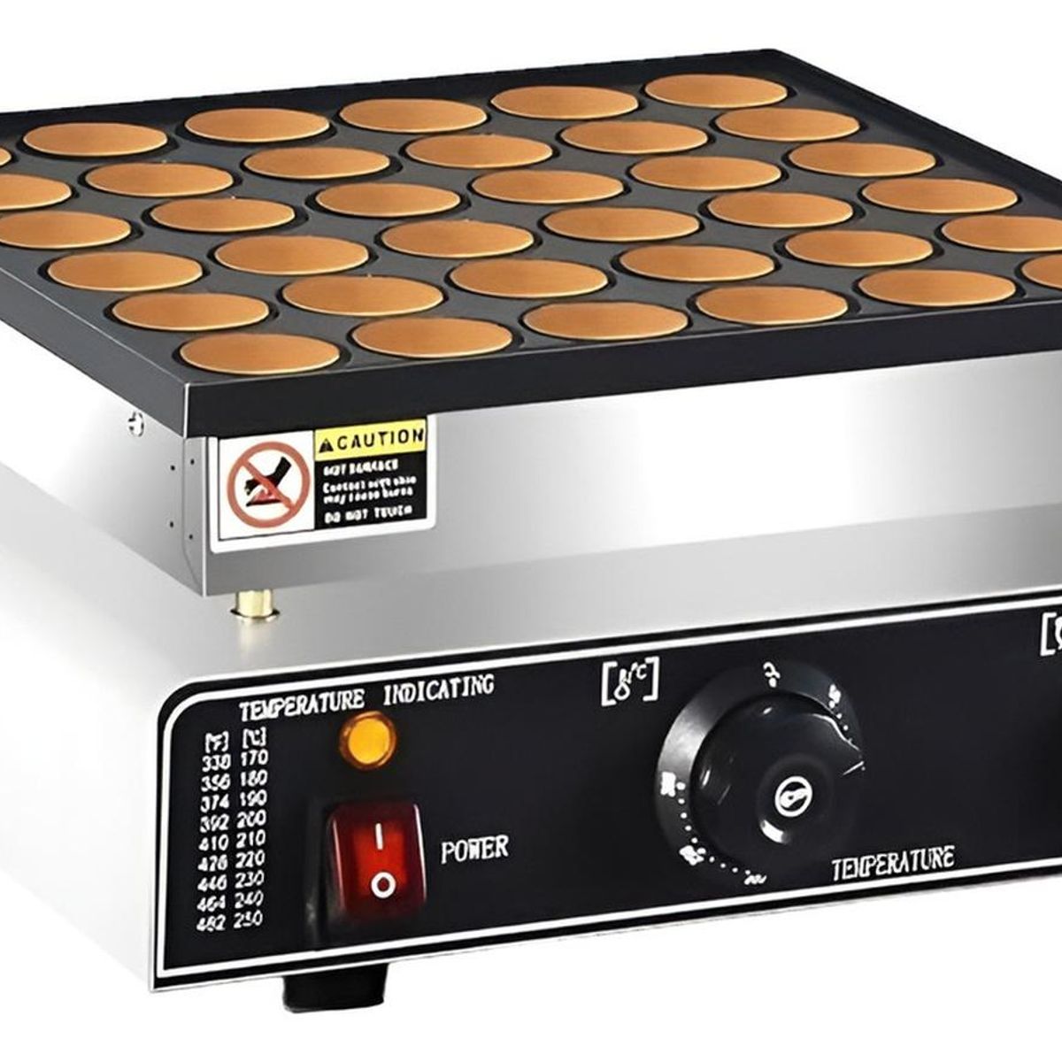 PASTELERIUSCL - Waffle Mini Panqueques Wafle Panqueques Industrial 36 Cav