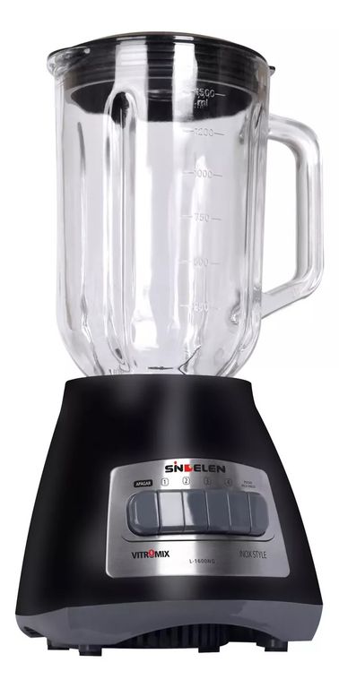 Licuadora Juguera L-1600ng Jarro Vidrio 15lt 400w
