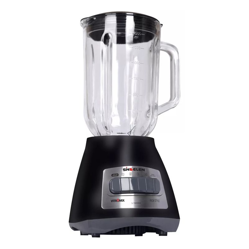 SINDELEN - Licuadora Juguera Sindelen L-1600ng Jarro Vidrio 15lt 400w