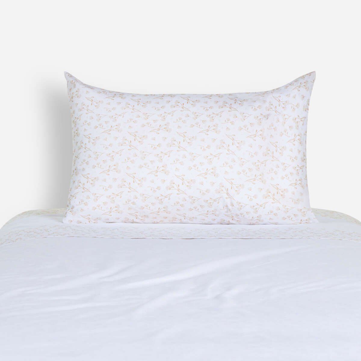 ROSEN - Sábana 180 Hilos Algodón-Poliéster Guarda Ramage 1,5 Plazas