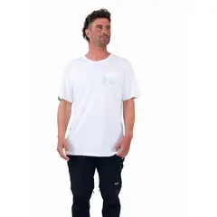 KAYA UNITE - Polera Hombre Music White