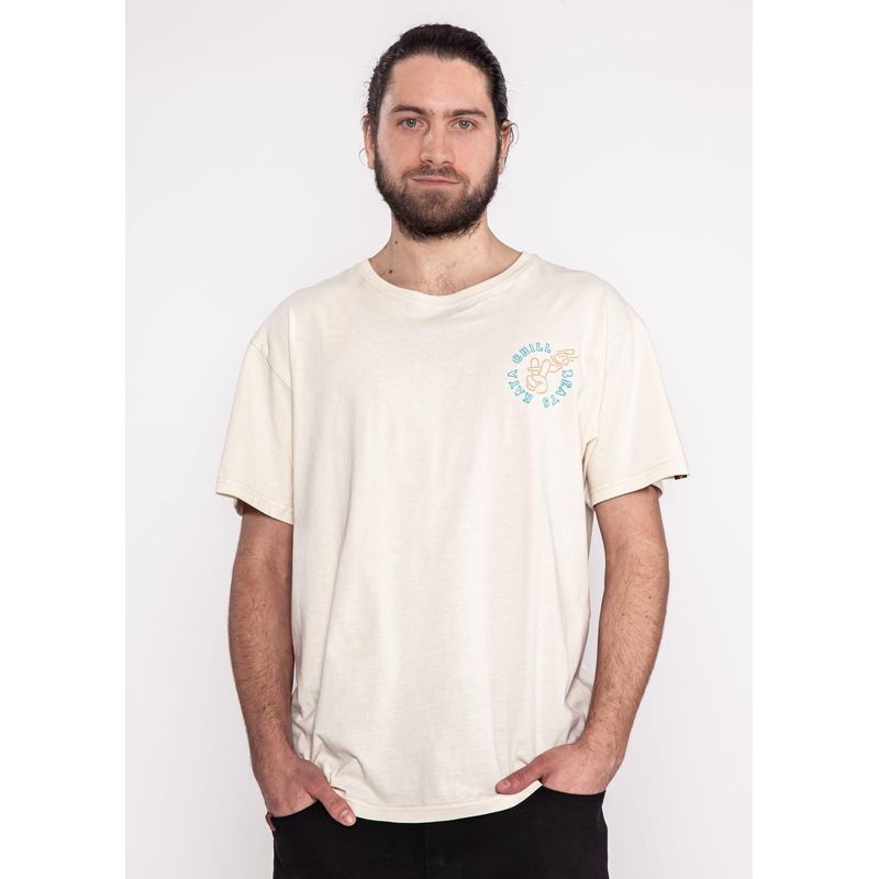 KAYA UNITE - Polera Hombre Chill Cream
