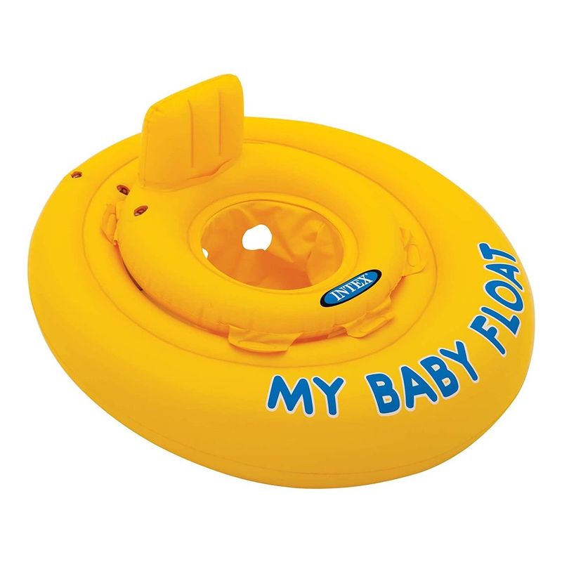 INTEX - Flotador Inflable Circular para Bebé INTEX Baby Float 70cm