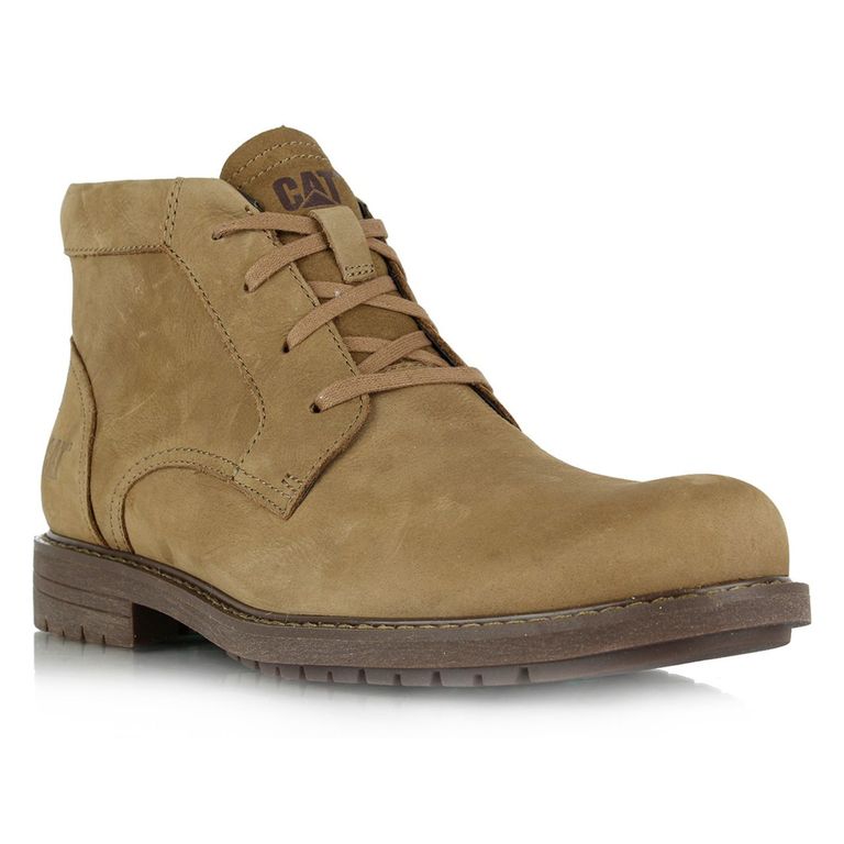 Botin Cuero Brock Beige