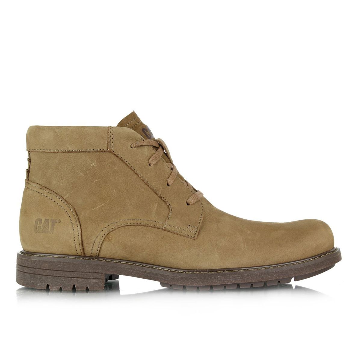 CAT - Botin Cuero Brock Beige CAT