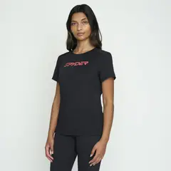 SPYDER - Polera Entrenamiento Mujer Negro SYWTT02S24BK