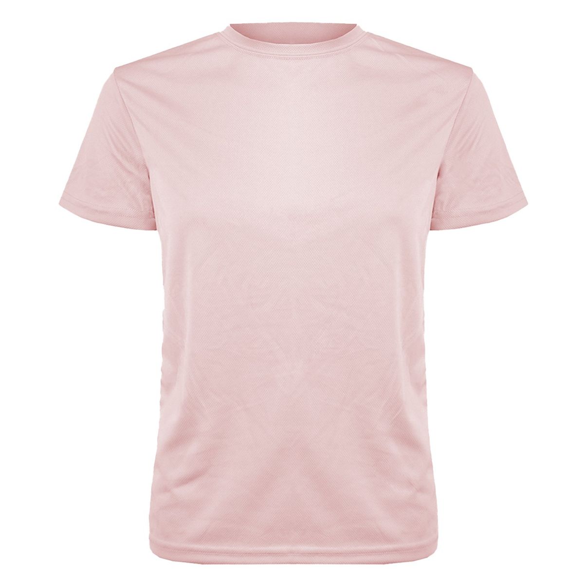 ANDESLAND OUTDOOR APPAREL - Polera Poliéster Manga Corta Otocyon Essential Rosa Claro Unisex