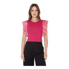 JACINTA TIENDA - Polera Olimpia verano bright II uva