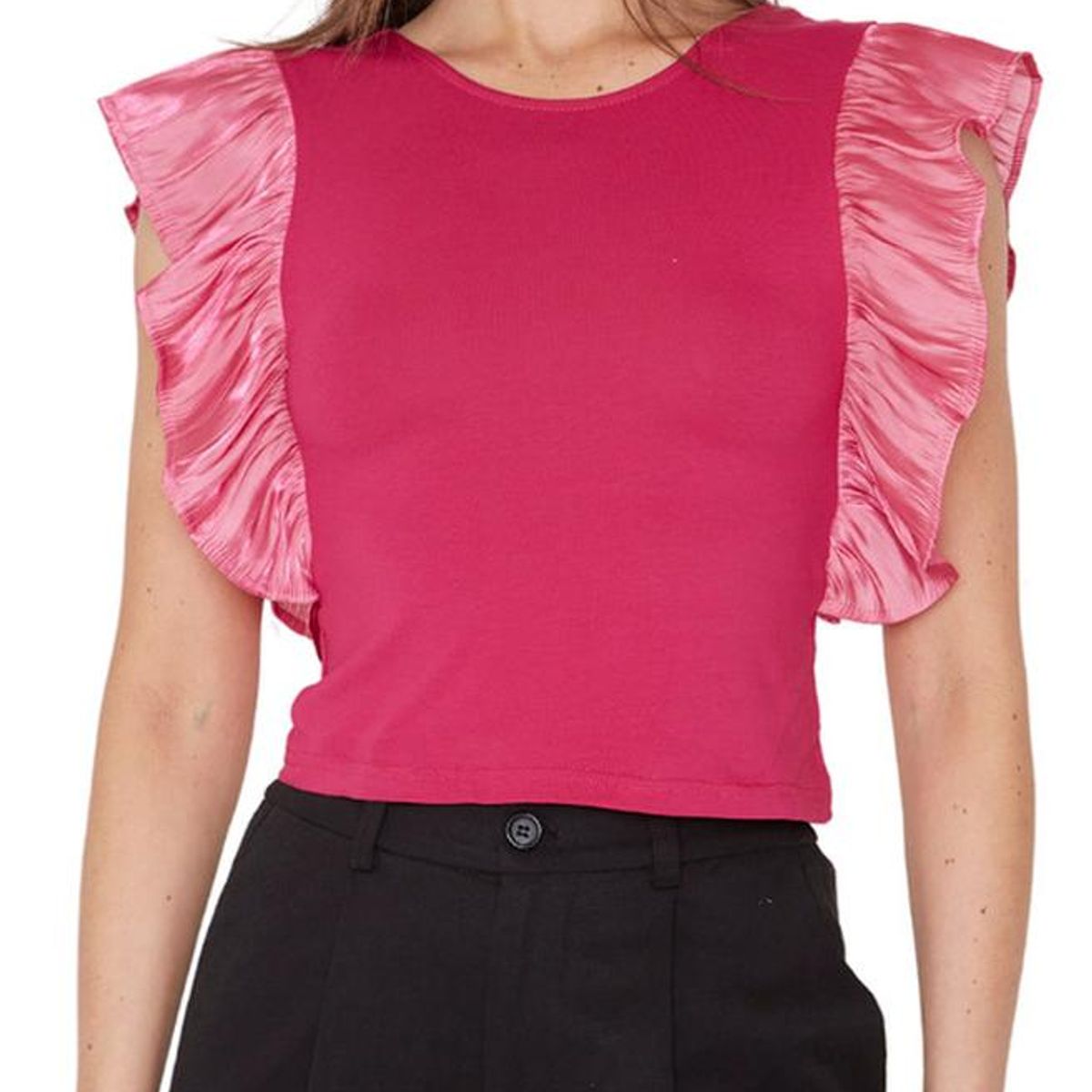 JACINTA TIENDA - Polera Olimpia verano bright II uva Jacinta Tienda