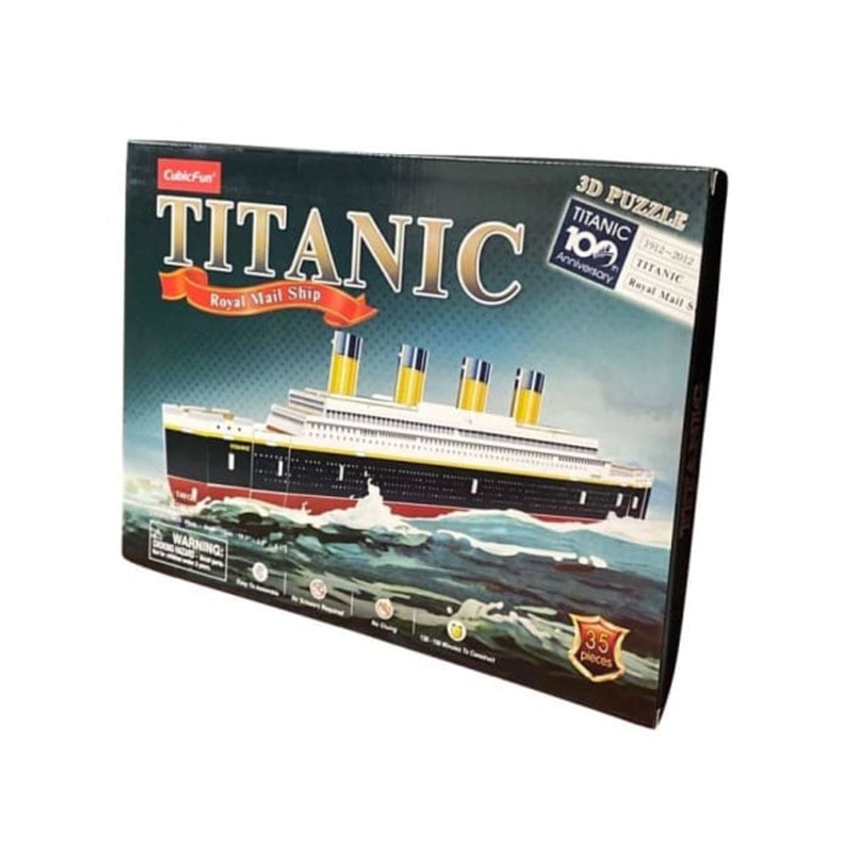 CUBICFUN - Titanic Armable 35 pcs puzzle 3D
