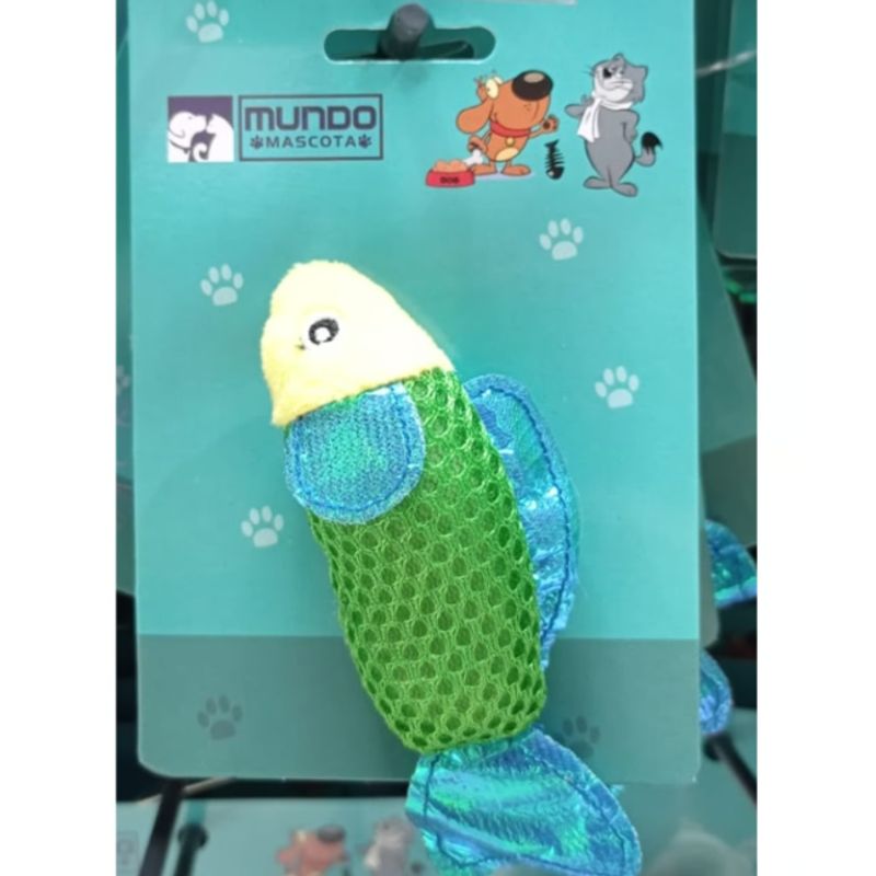 GENERICO - Juguete Para Gatos De Hilo En Forma De Pez