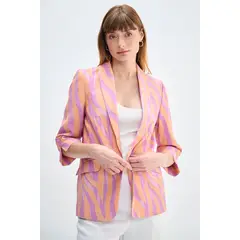 ASH - Blazer Estampado Morado