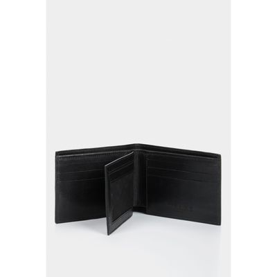 Imagen 2 del producto Vélez Billetera Titus De Cuero Hombre Grabado Cruces Negro