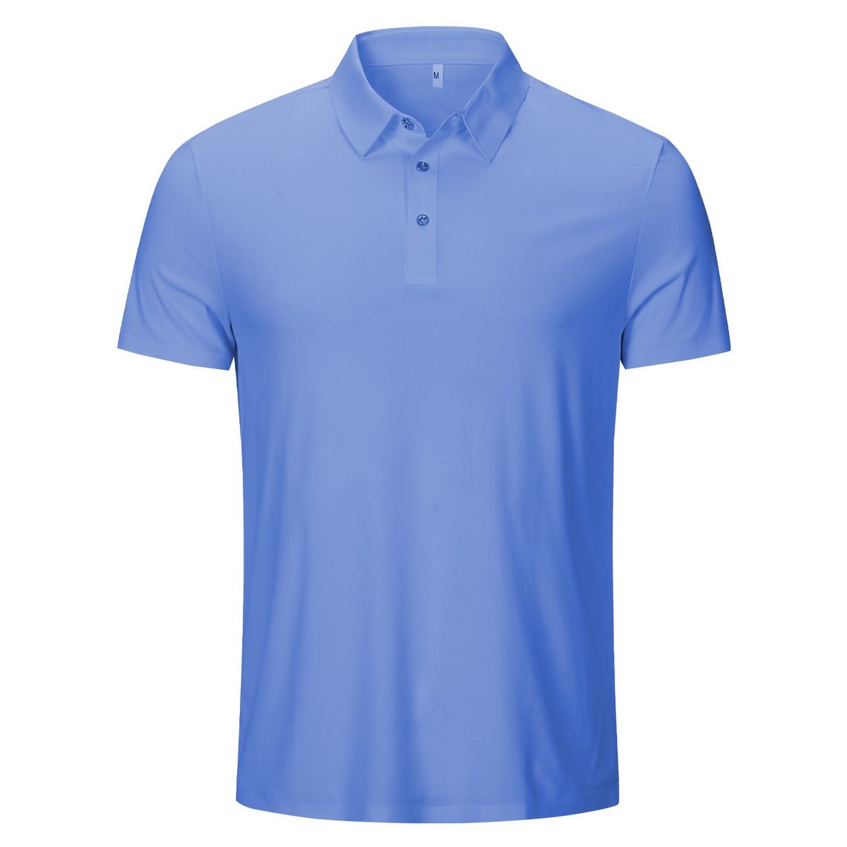 ANDESLAND OUTDOOR APPAREL - Polera Dry Fit Ultra Manga Corta Ruppell Pro Celeste Hombre