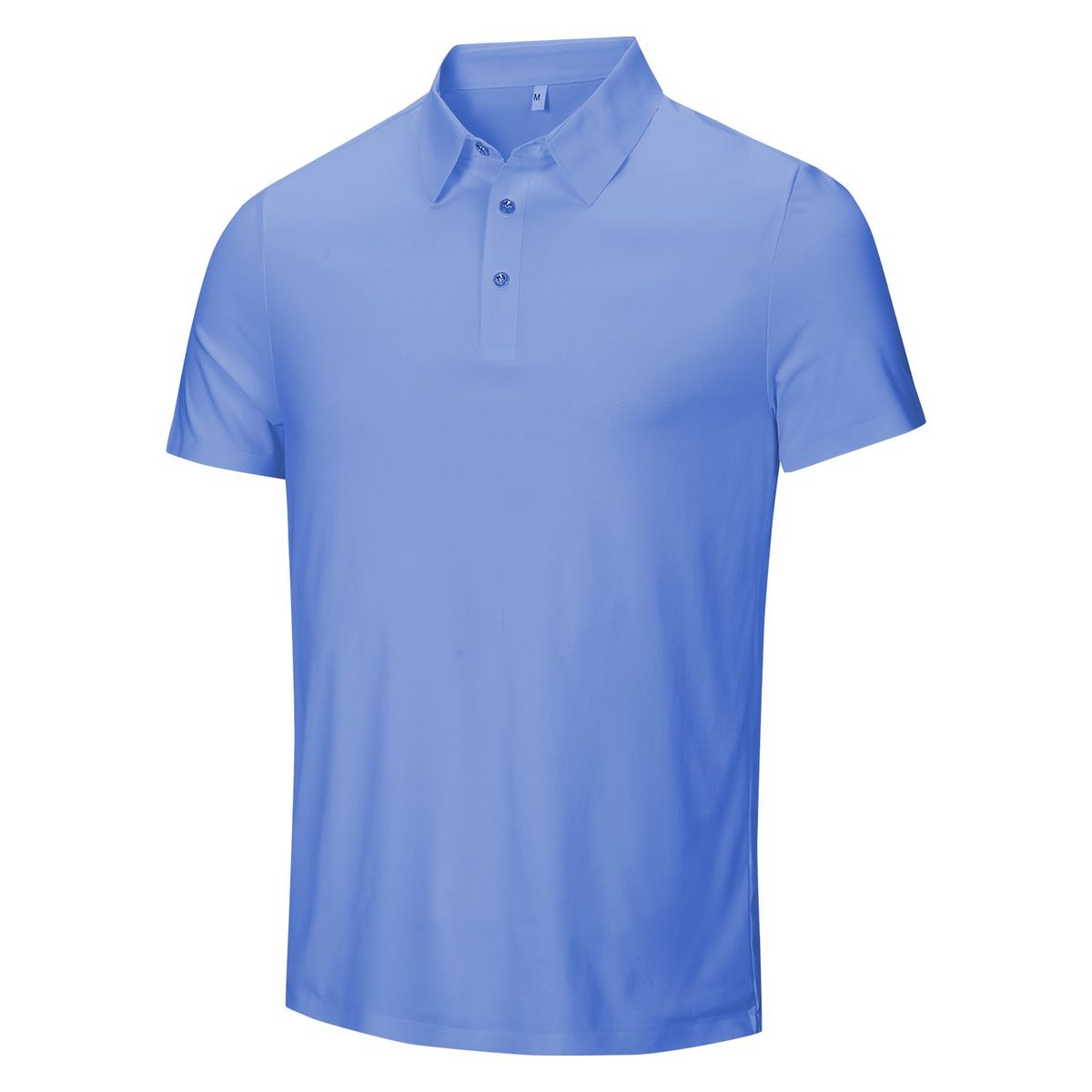 ANDESLAND OUTDOOR APPAREL - Polera Dry Fit Ultra Manga Corta Ruppell Pro Celeste Hombre