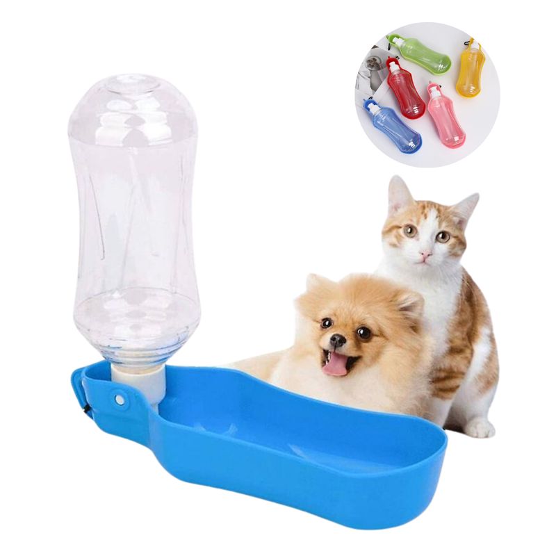 GENERICO - Botella De Agua Para Perro Bebedero Para Gatos Portátil