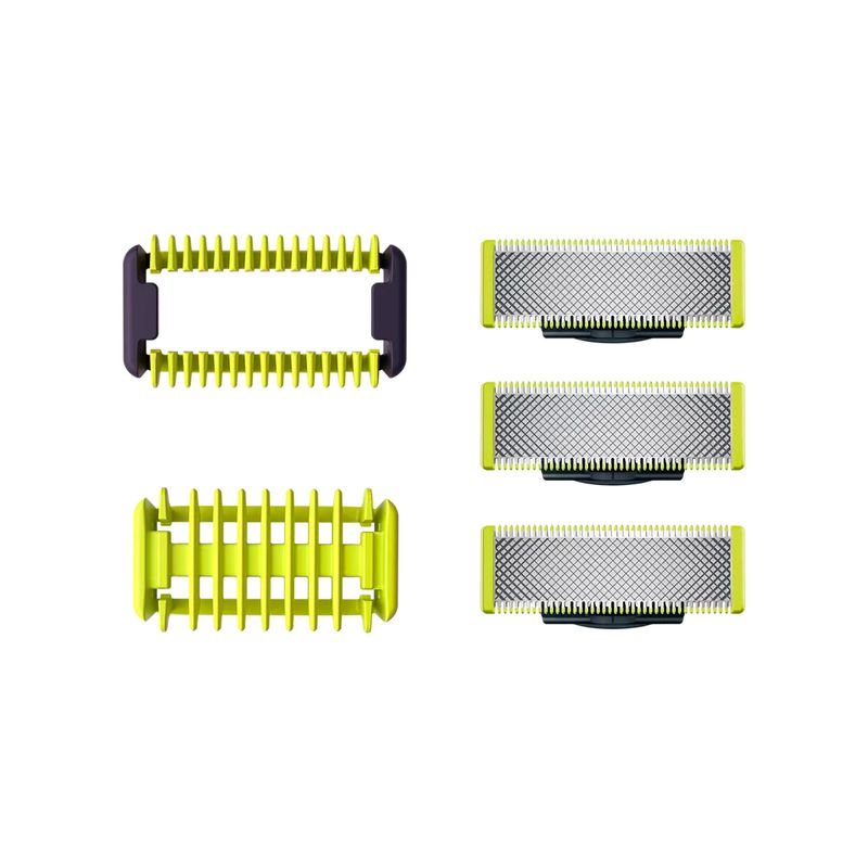 PHILIPS - Repuesto Philips OneBlade de 3 cuchillas y Cuerpo QP630/51