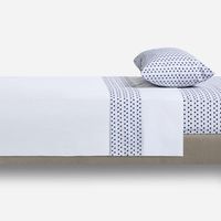 Sábana 180 Hilos Algodón-Poliéster Guarda Mosai 1,5 Plazas