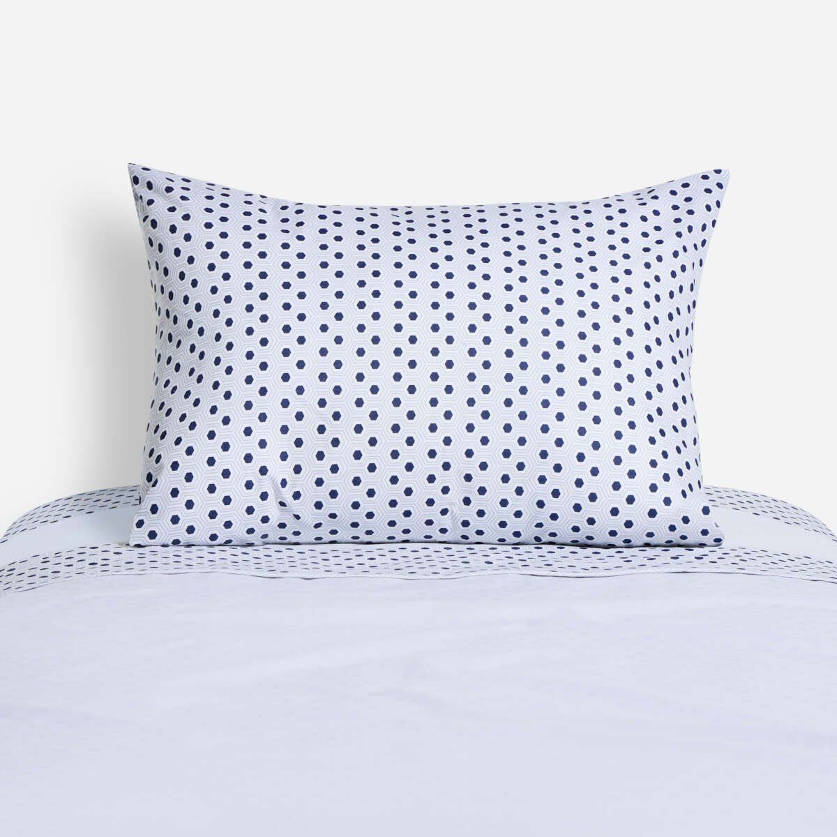 ROSEN - Sábana 180 Hilos Algodón-Poliéster Guarda Mosai 1,5 Plazas