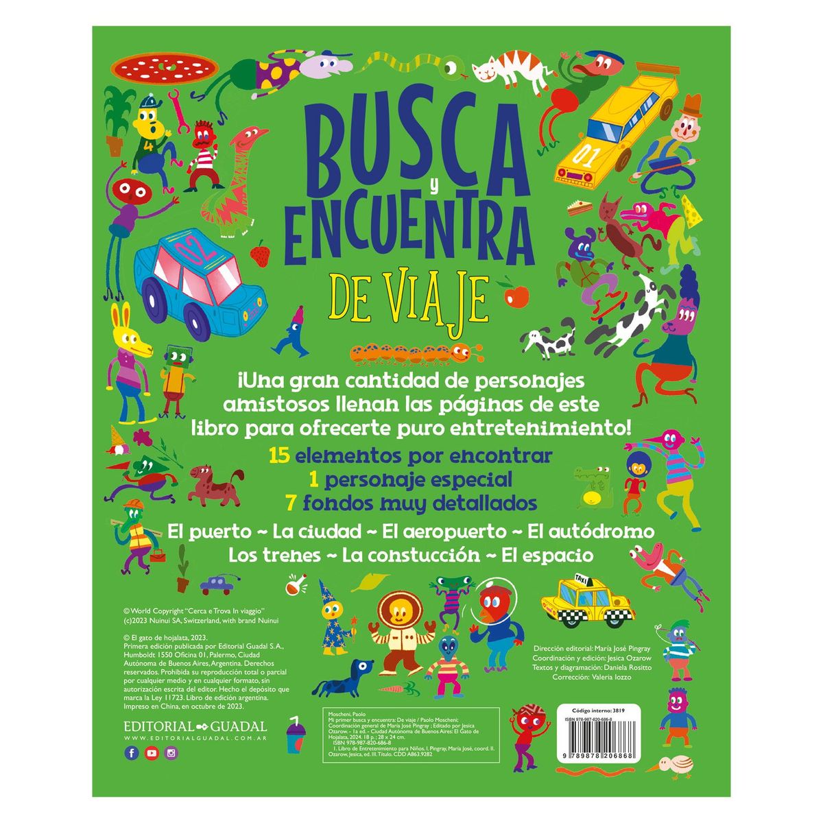 EDITORIAL GUADAL - Libro Mi Primer Busca Y Encuentra De Viaje