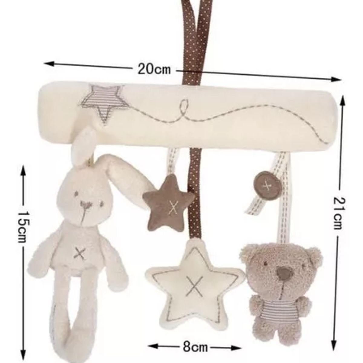 GENERICO - Móvil Musical Felpa Bebé Juguetes De Peluche Sonajeros