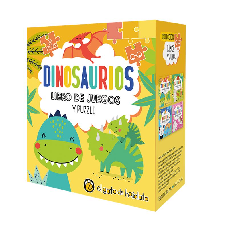 EDITORIAL GUADAL - Libro Dinosaurios Pack